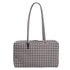 Baggu Medium Nylon Bowler Bag in Black & White Gingham - Getoutside Shoes