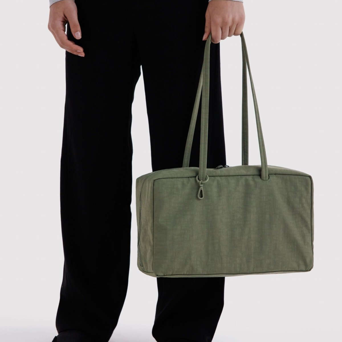 Baggu Medium Nylon Bowler Bag in Caper - Getoutside Shoes