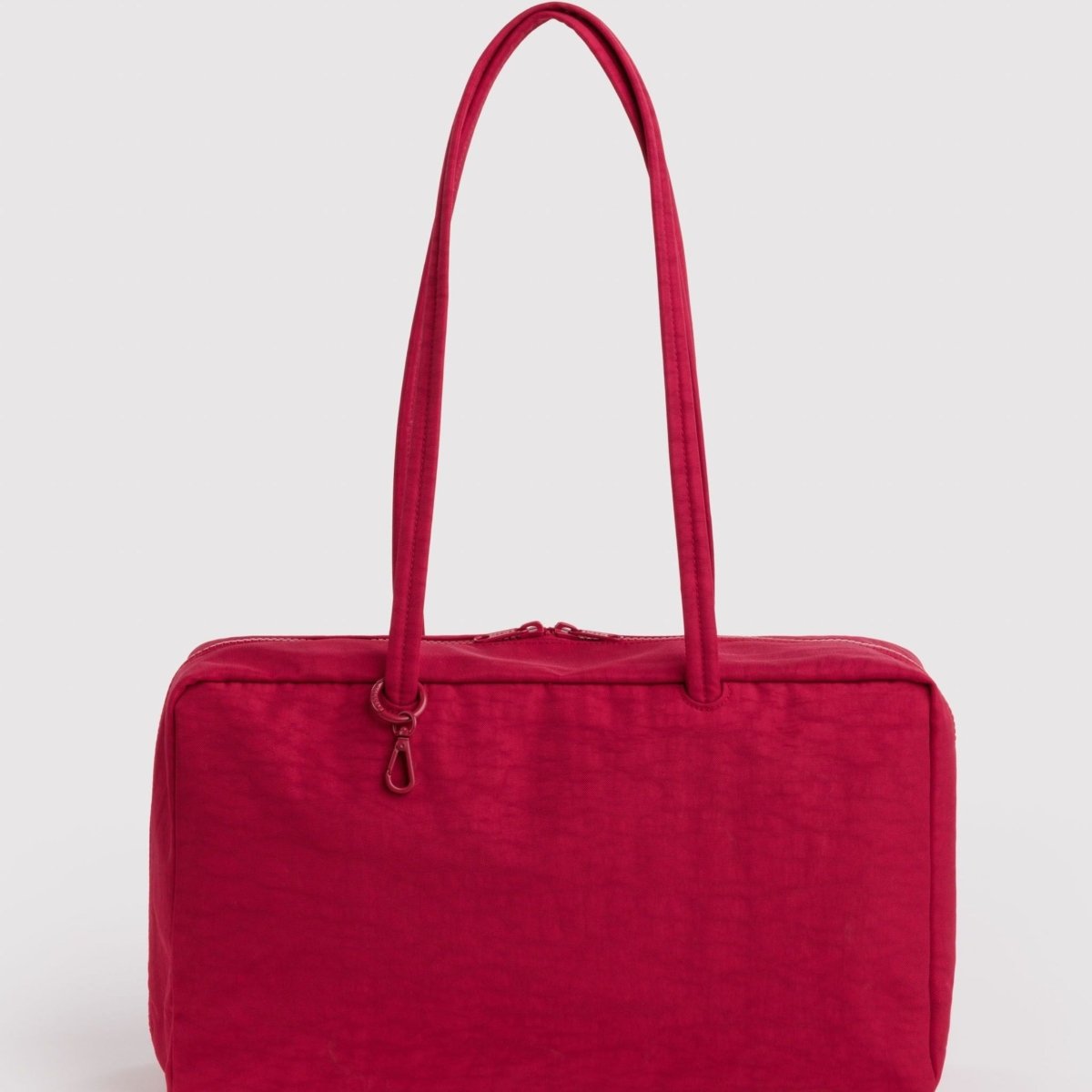Baggu Medium Nylon Bowler Bag in Cherry - Getoutside Shoes
