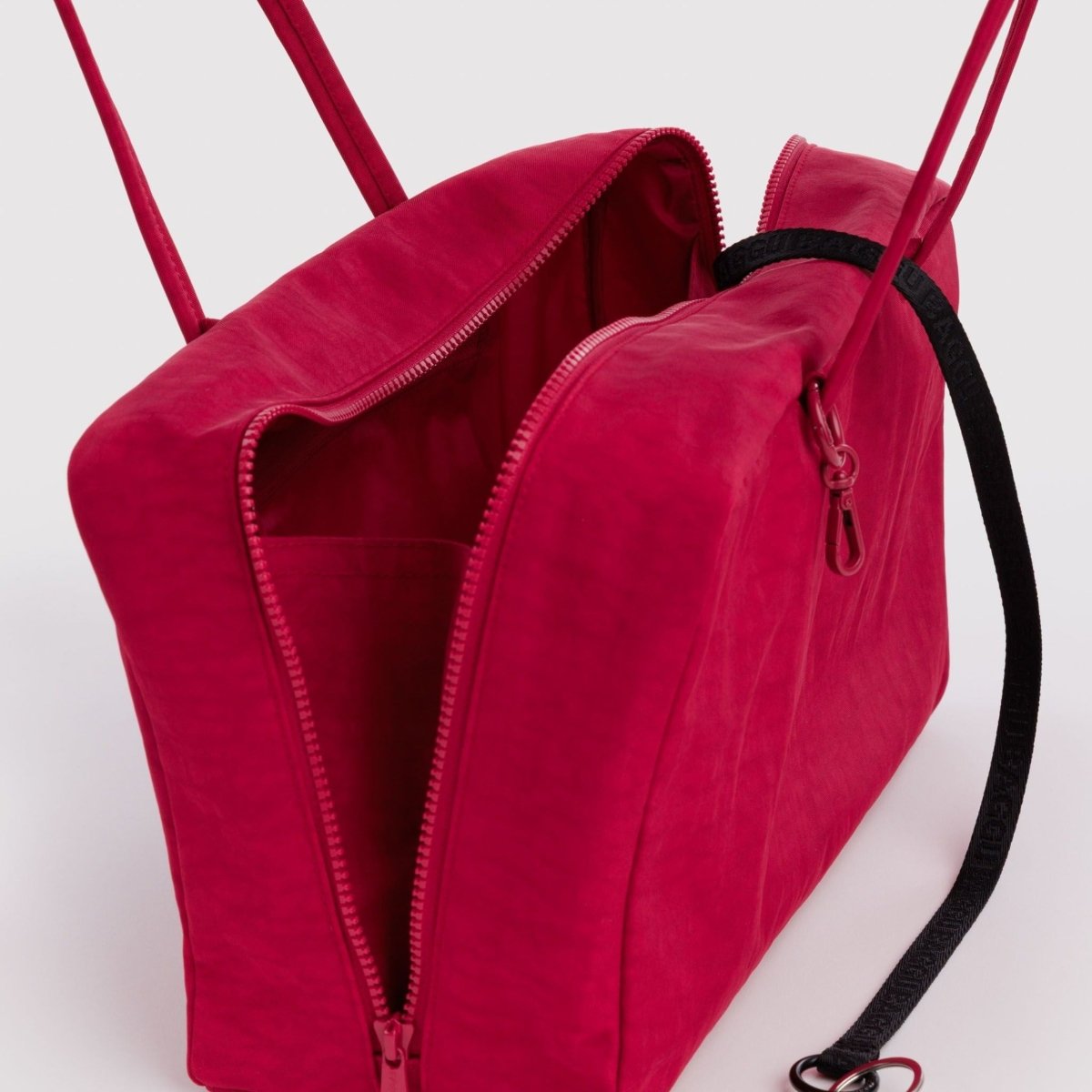 Baggu Medium Nylon Bowler Bag in Cherry - Getoutside Shoes