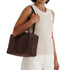 Baggu Medium Nylon Bowler Bag in Coffee - Getoutside Shoes