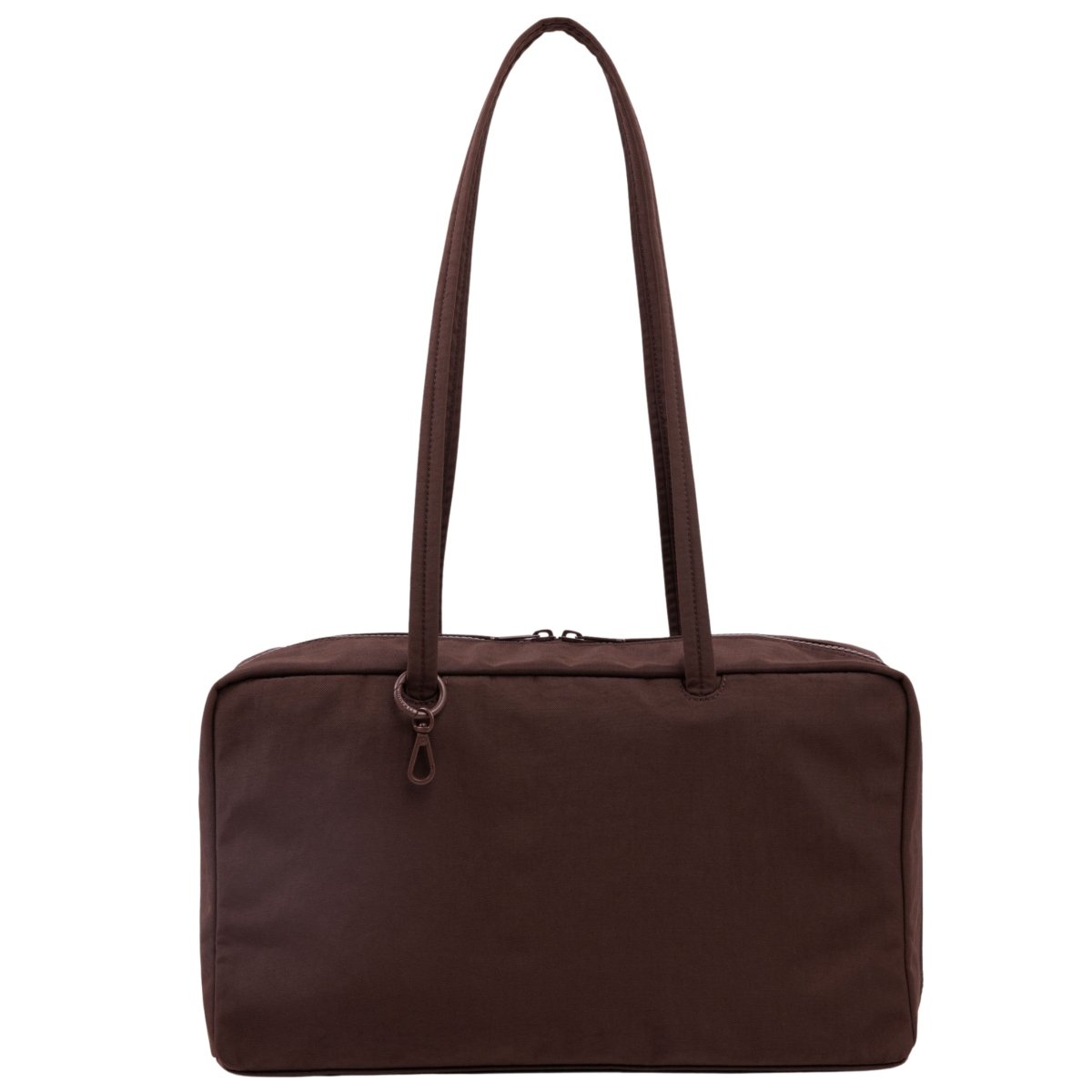 Baggu Medium Nylon Bowler Bag in Mahogany – Getoutside Shoes Baggu Medium Nylon Bowler Bag in Mahogany – Getoutside Shoes