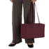 Baggu Medium Nylon Bowler Bag in Mahogany - Getoutside Shoes