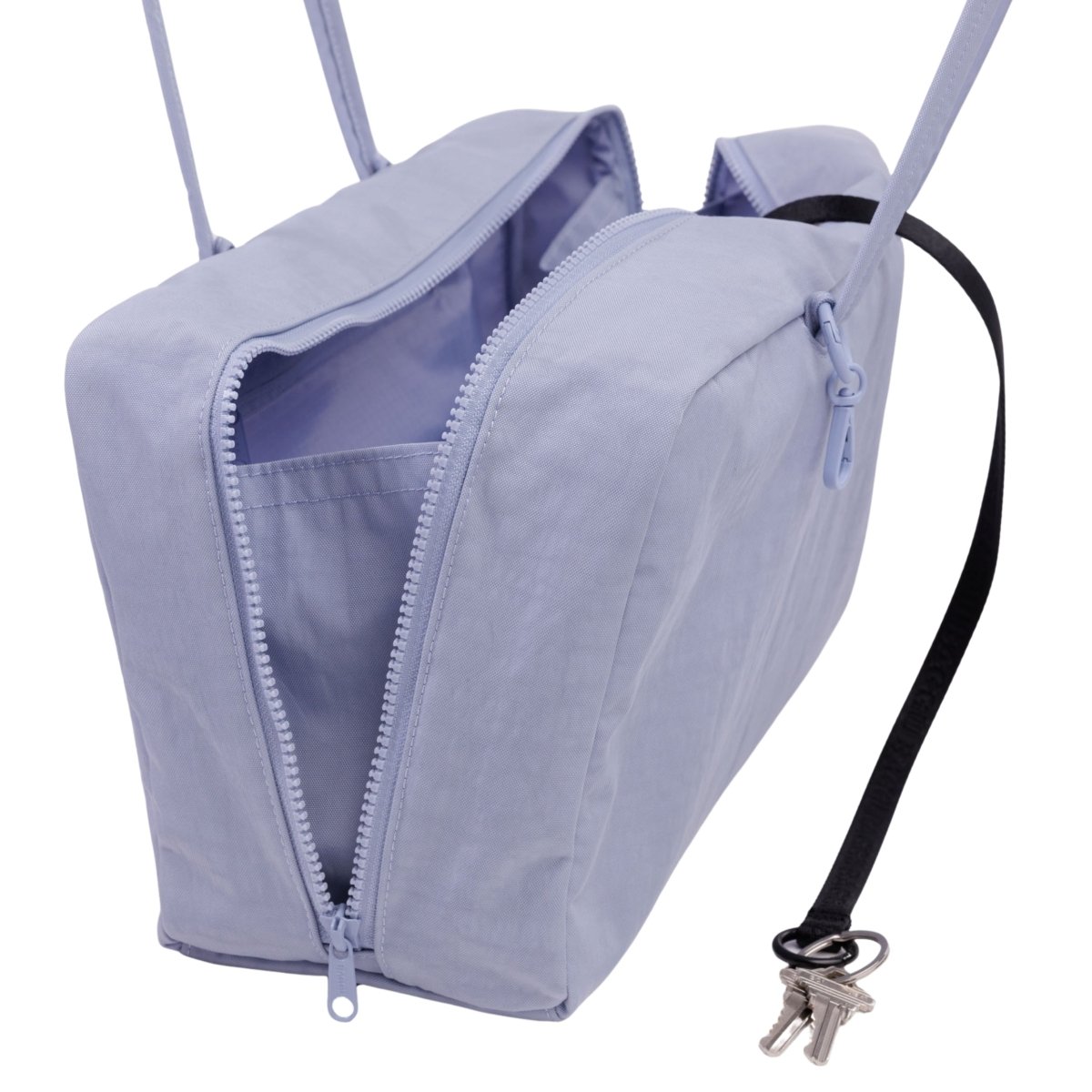 Baggu Medium Nylon Bowler Bag in Mist - Getoutside Shoes
