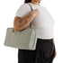 Baggu Medium Nylon Bowler Bag in Sage Stripe - Getoutside Shoes