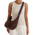 Baggu Medium Nylon Crescent Bag in Coffee - Getoutside Shoes