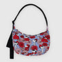 Baggu Medium Nylon Crescent Bag in Floral Snoopy - Getoutside Shoes