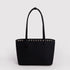 Baggu Medium Nylon Reversible Tote in Black Mix - Getoutside Shoes