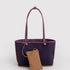 Baggu Medium Nylon Reversible Tote in Wild Plum Mix - Getoutside Shoes