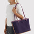 Baggu Medium Nylon Reversible Tote in Wild Plum Mix - Getoutside Shoes