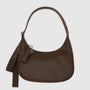 Baggu Medium Recycled Leather Crescent Bag in Brown - Getoutside Shoes