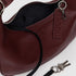 Baggu Medium Recycled Leather Crescent Bag in Mahogany - Getoutside Shoes