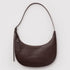 Baggu Medium Recycled Leather Flat Crescent in Brown - Getoutside Shoes