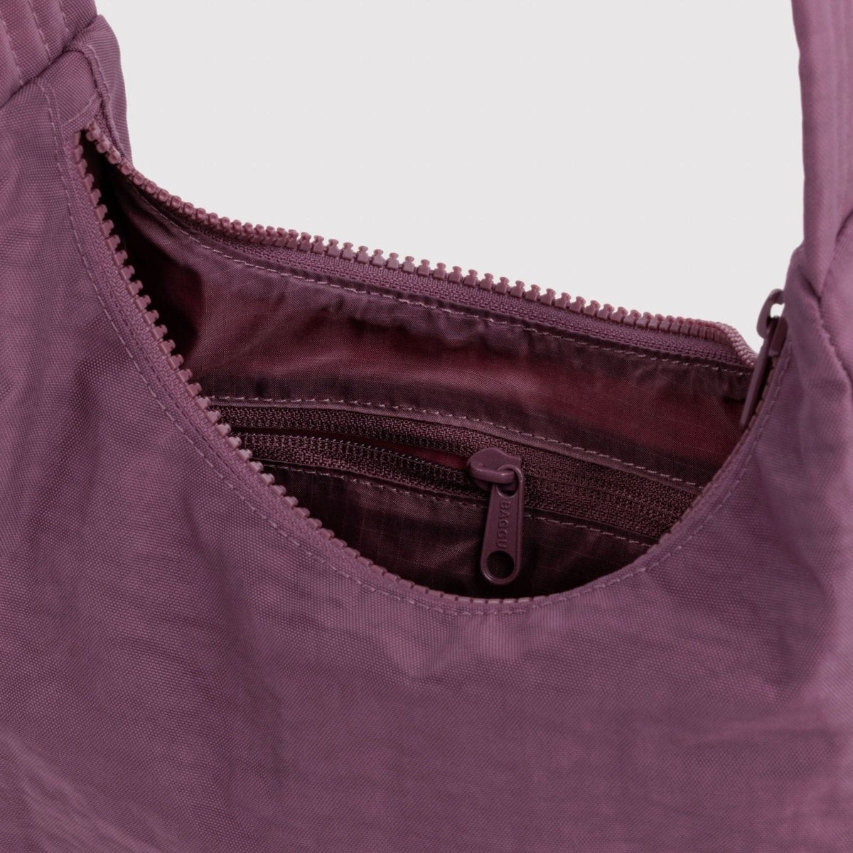 Baggu Mini Nylon Shoulder Bag in Wild Plum - Getoutside Shoes