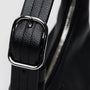 Baggu Mini Recycled Leather Shoulder Bag in Black - Getoutside Shoes