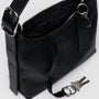 Baggu Mini Recycled Leather Shoulder Bag in Black - Getoutside Shoes