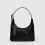 Baggu Mini Recycled Leather Shoulder Bag in Black - Getoutside Shoes