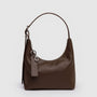 Baggu Mini Recycled Leather Shoulder Bag in Brown - Getoutside Shoes
