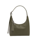 Baggu Mini Recycled Leather Shoulder Bag in Loden