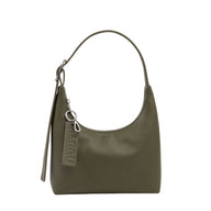 Baggu Mini Recycled Leather Shoulder Bag in Loden