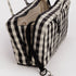 Baggu Nylon Bowler Bag in Black And Cream Gingham - Getoutside Shoes