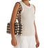Baggu Nylon Bowler Bag in Blurred Gingham Brown - Getoutside Shoes