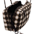 Baggu Nylon Bowler Bag in Blurred Gingham Brown - Getoutside Shoes