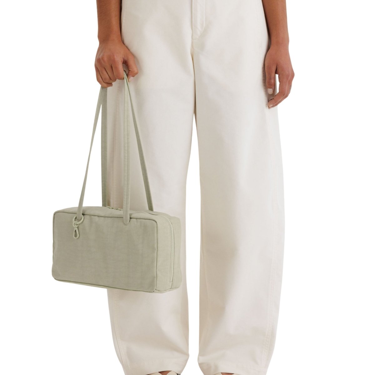 Baggu Nylon Bowler Bag in Celadon - Getoutside Shoes