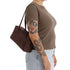 Baggu Nylon Bowler Bag in Coffee - Getoutside Shoes