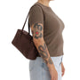 Baggu Nylon Bowler Bag in Coffee - Getoutside Shoes