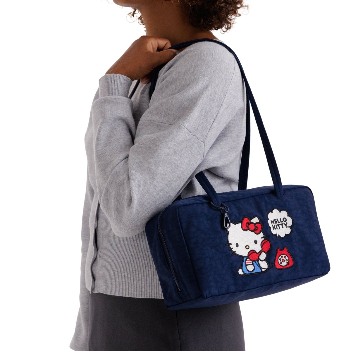 Baggu Nylon Bowler Bag in Hello Kitty Phone - Getoutside Shoes
