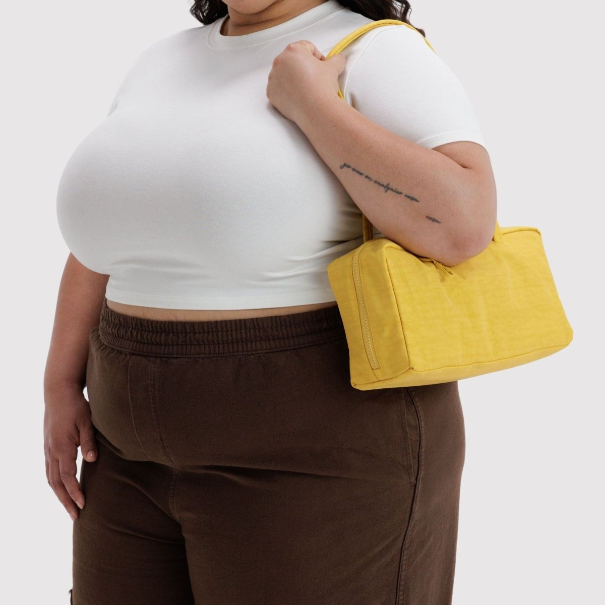Baggu Nylon Bowler Bag in Sunflower - Getoutside Shoes