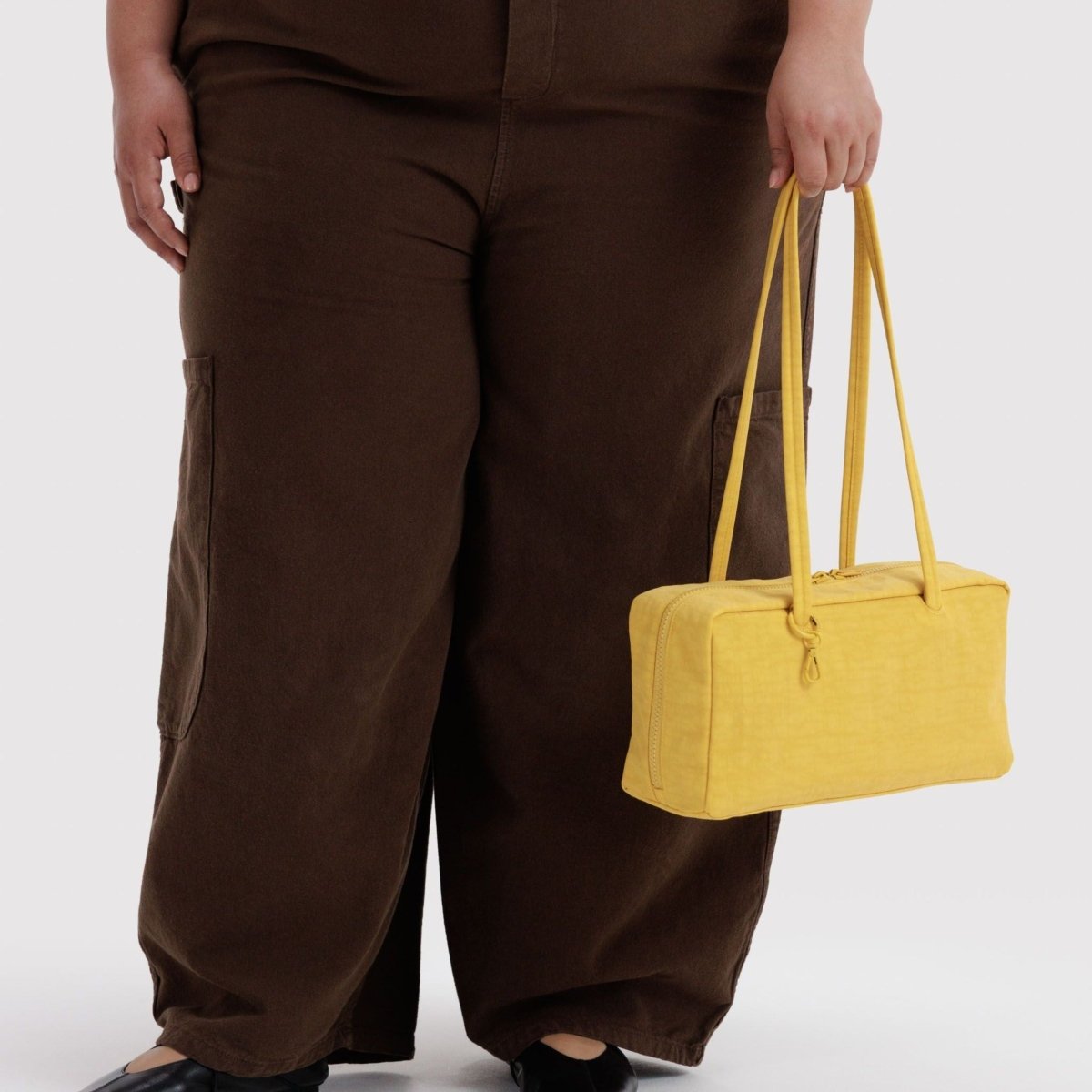 Baggu Nylon Bowler Bag in Sunflower - Getoutside Shoes