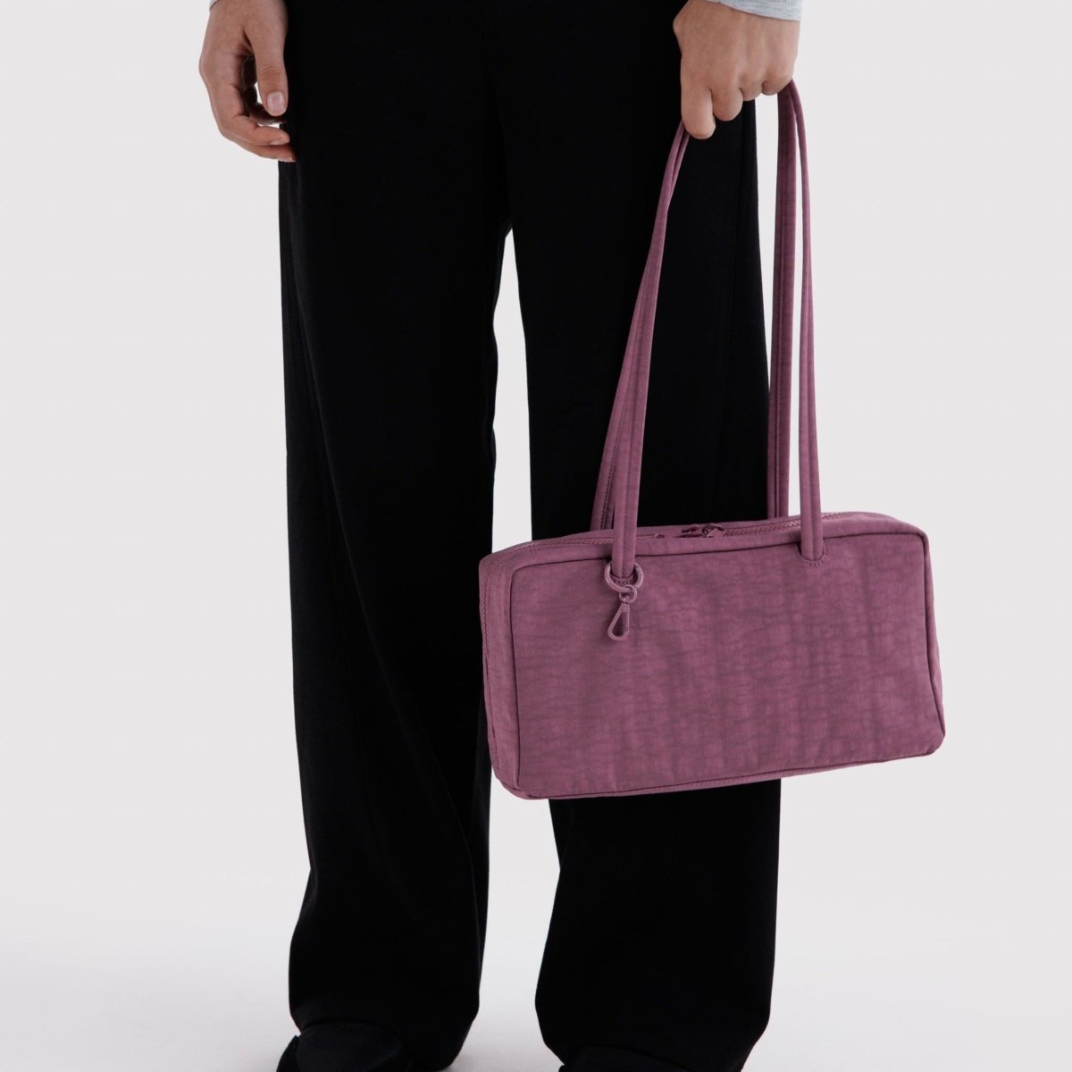 Baggu Nylon Bowler Bag in Wild Plum - Getoutside Shoes