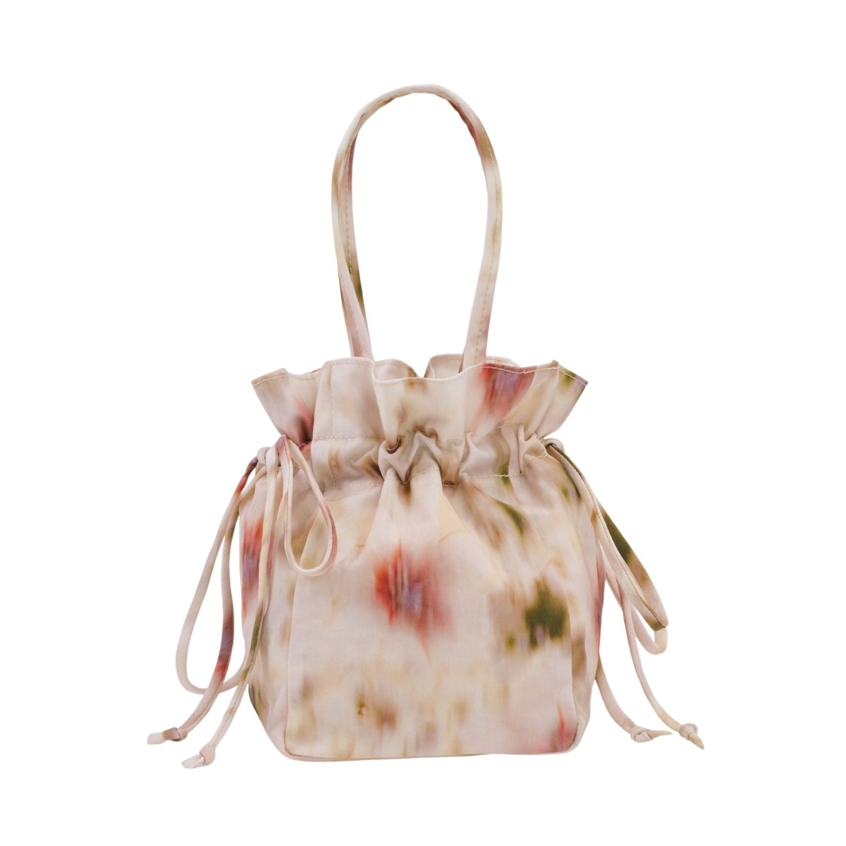 Baggu Nylon Drawstring Bag in Abstract Floral - Getoutside Shoes