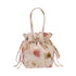 Baggu Nylon Drawstring Bag in Abstract Floral - Getoutside Shoes