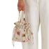 Baggu Nylon Drawstring Bag in Abstract Floral - Getoutside Shoes