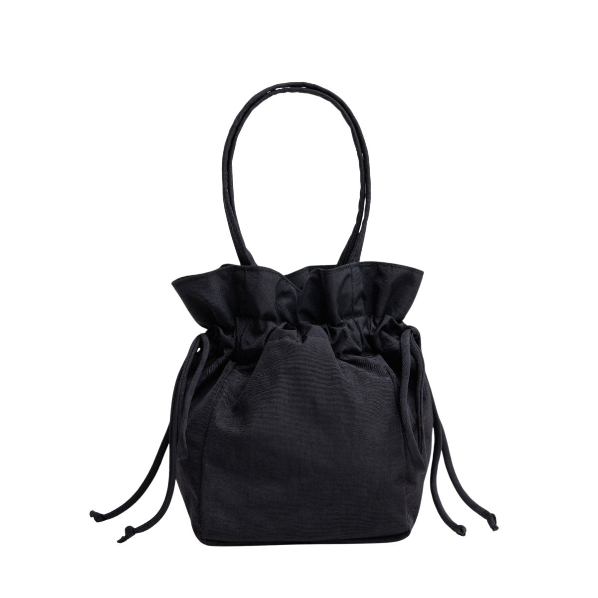 Baggu Nylon Drawstring Bag in Black - Getoutside Shoes