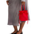Baggu Nylon Drawstring Bag in Candy Apple - Getoutside Shoes