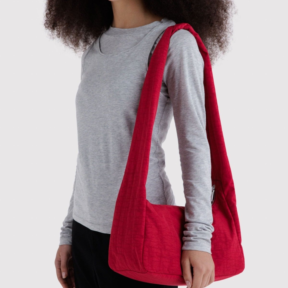 Baggu Nylon Meringue Bag in Cherry - Getoutside Shoes