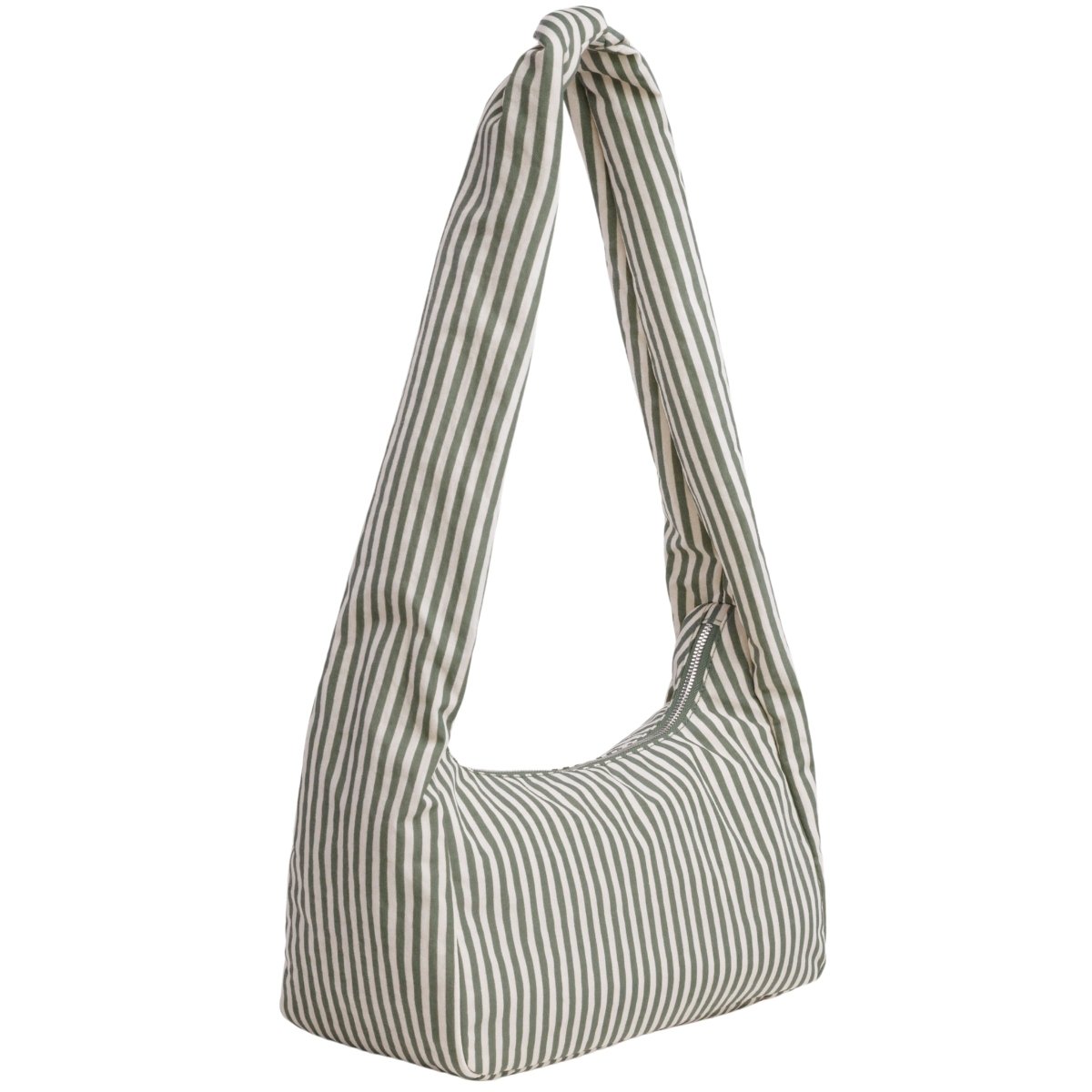 Baggu Nylon Meringue Bag in Sage Stripe - Getoutside Shoes