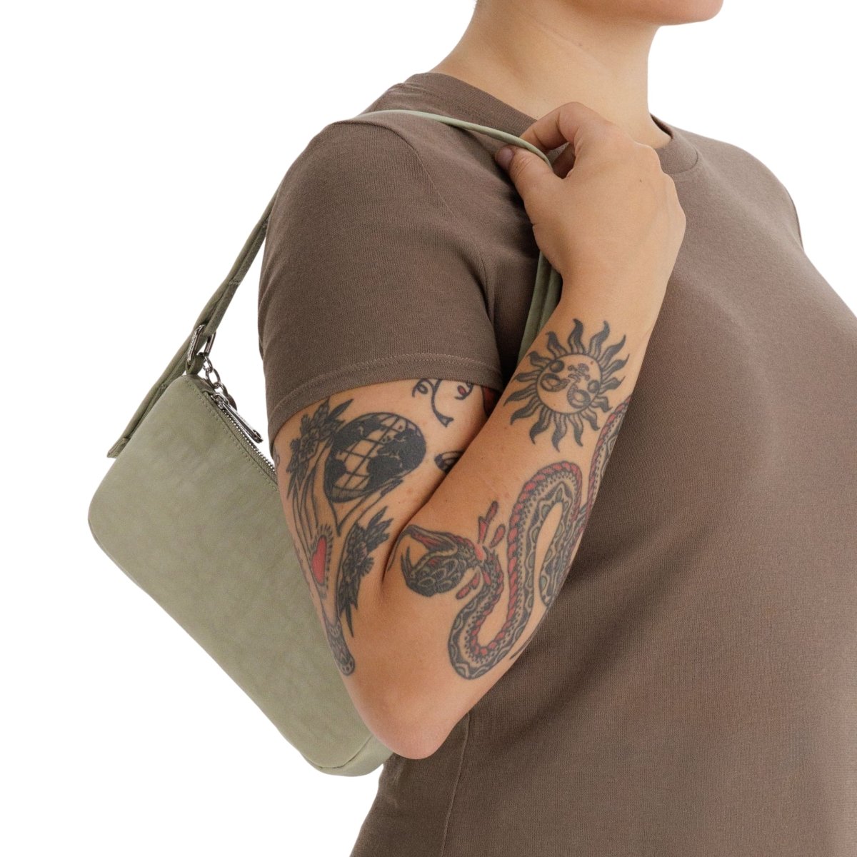 Baggu Nylon Pochette in Celadon - Getoutside Shoes