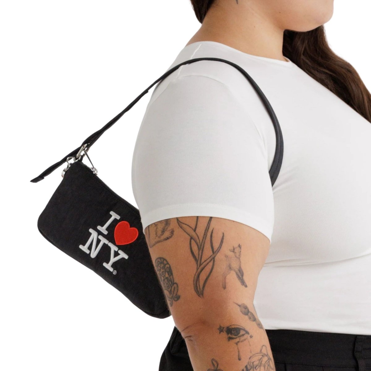 Baggu Nylon Pochette in I Love NY - Getoutside Shoes