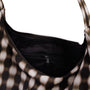 Baggu Nylon Shoulder Bag in Blurred Gingham Brown - Getoutside Shoes