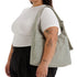 Baggu Nylon Shoulder Bag in Sage Stripe - Getoutside Shoes