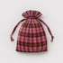 Baggu Pleated Baggu in Azalea Pink Tartan - Getoutside Shoes