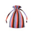 Baggu Pleated Baggu in Gradient Stripe Poppy & Lilac - Getoutside Shoes