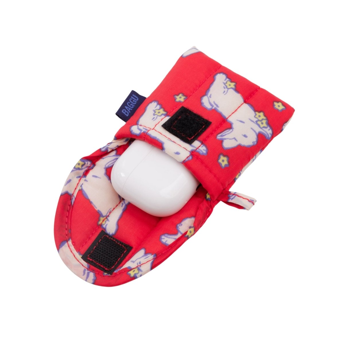 Baggu Puffy Earbuds Case in Bunnies - Getoutside Shoes