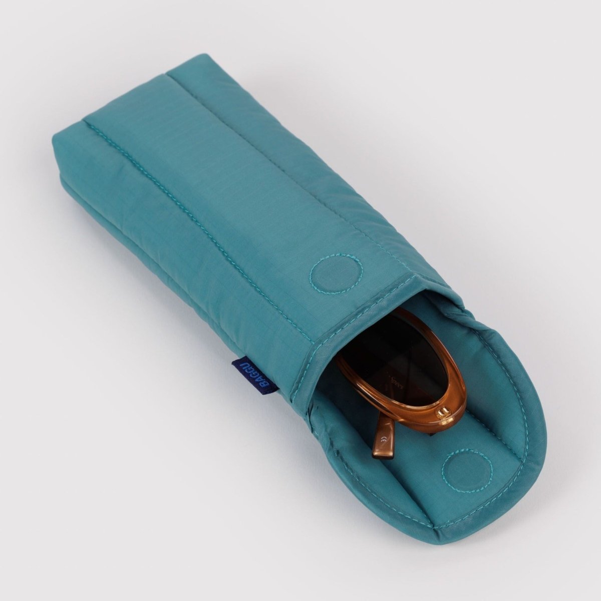 Baggu Puffy Glasses Sleeve in Peacock - Getoutside Shoes