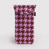 Baggu Puffy Glasses Sleeve in Pink Houndstooth - Getoutside Shoes